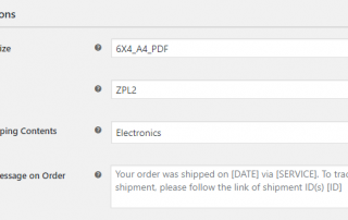 Set your preferred label size and file format (PDF labels are an option!)